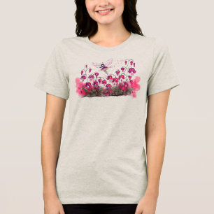 Bleeding Heart Fairy Tri-Blend Shirt