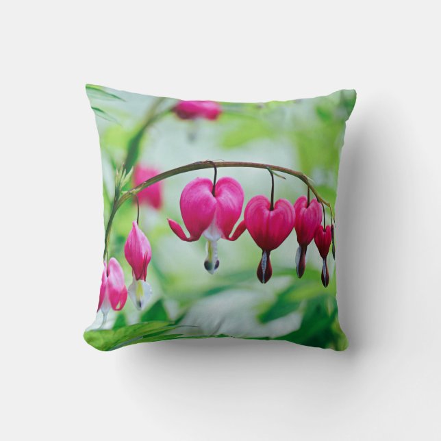 Bleeding heart Flower Cushion (Front)
