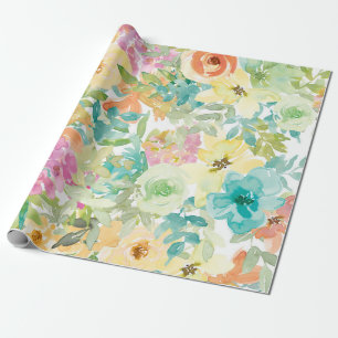 Bleeding Heart Flower Wrapping Paper