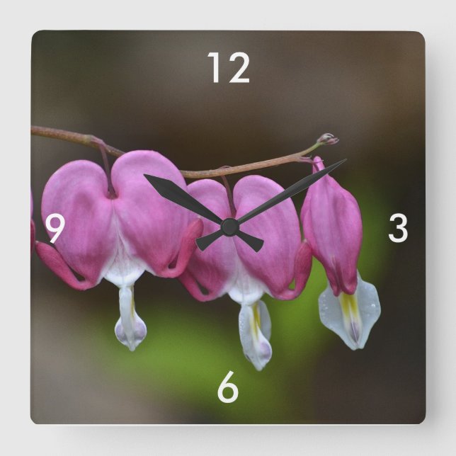 Bleeding Heart Wall Clock (Front)