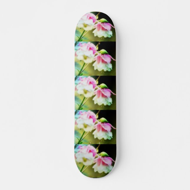 Bleeding Hearts by Shirley Taylor Skateboard (Front)