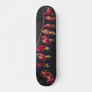 Bleeding Hearts Floral Skateboard