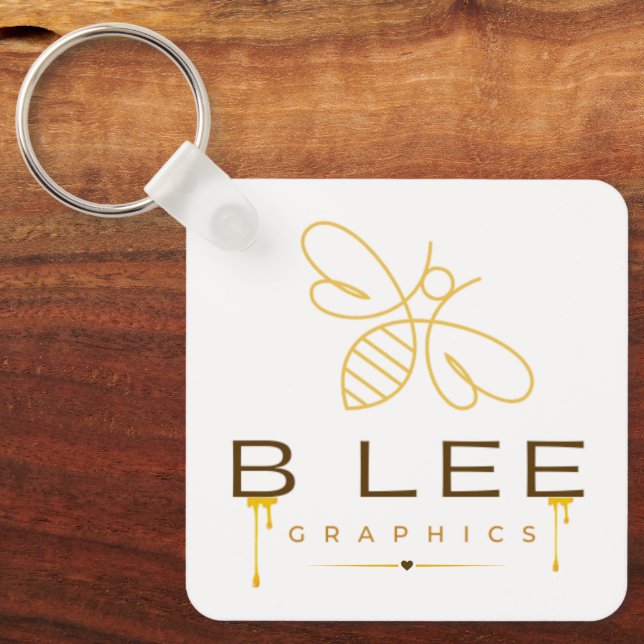 BLEEGRAPHICS Keychain (Front)
