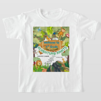 BLEEGRAPICS: Hello, Fourth Grade! T-Shirt