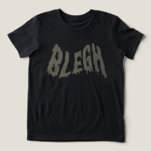 BLEGH Funny Heavy Metal Metalcore Rock Music Tri-Blend Shirt