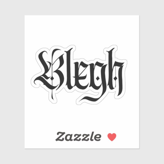 blegh, metal, heavy metal, punk, metal music (Sheet)