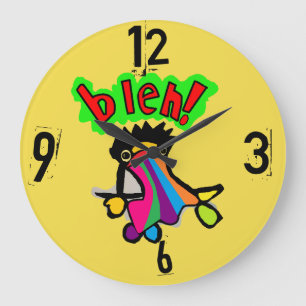 bleh clock vomit rainbow