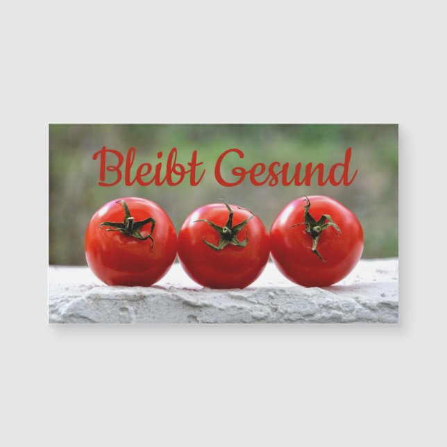 Bleibt Gesund  - (Front)