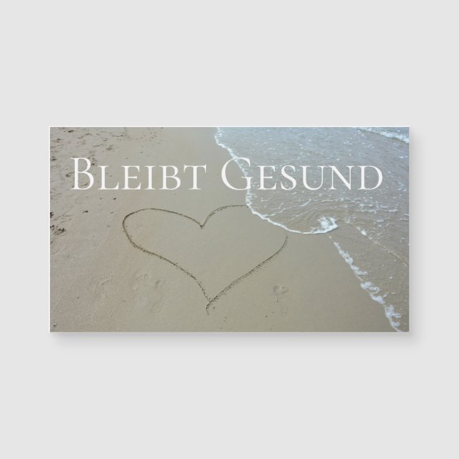 Bleibt Gesund  - (Front)