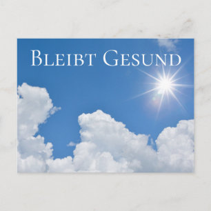 Bleibt Gesund - Postcard