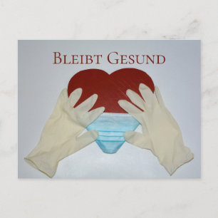 Bleibt Gesund  - Postcard