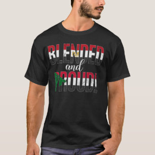 Blended And Proud Nationality Half Egyptian Half S T-Shirt