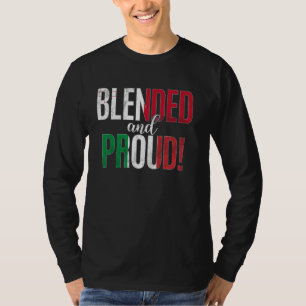 Blended And Proud Nationality Half Maltese Half It T-Shirt