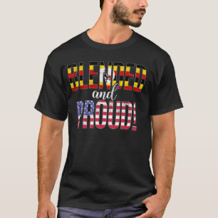 Blended And Proud Nationality Half Ugandan Half Am T-Shirt