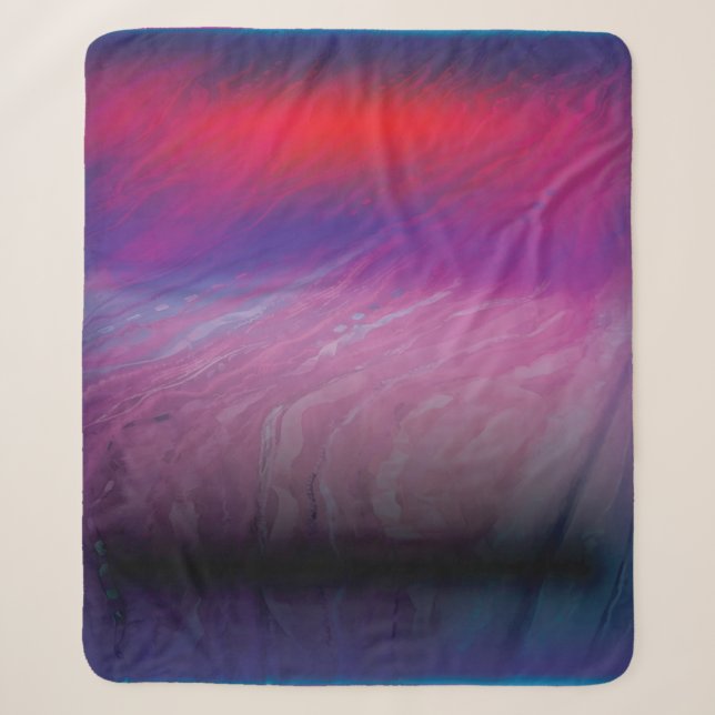 Blended Colour -4 Sherpa Blanket (Front)