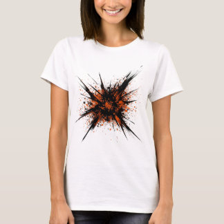 Blended Pastel Colour Wash Art T-Shirt