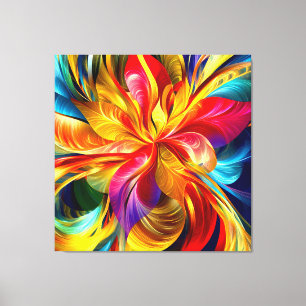 Blended Pedals Canvas Print