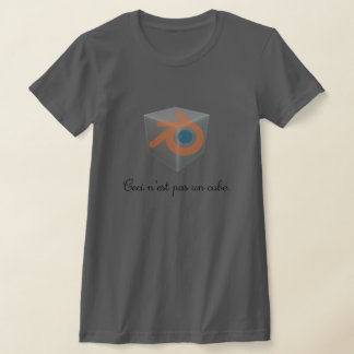Blender 3D cube T-Shirt