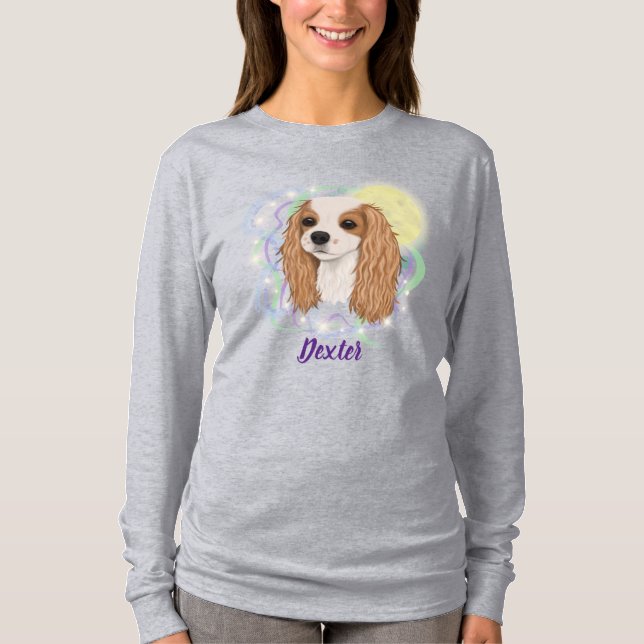 Blenheim Cavalier Custom Design   T-Shirt (Front)
