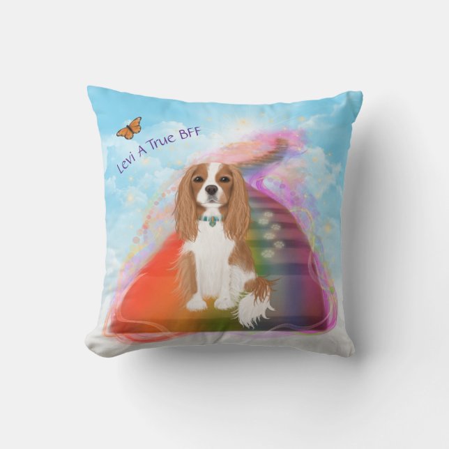 Blenheim Cavalier Pet Loss Gifts  Cushion (Front)
