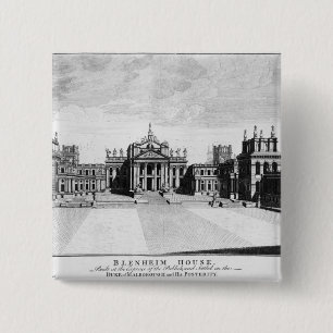 Blenheim Palace 15 Cm Square Badge
