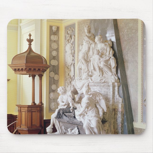 Blenheim Palace, the chapel, c.1705 Mouse Pad (Front)