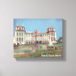 Blenheim Palace - Vintage Canvas Print
