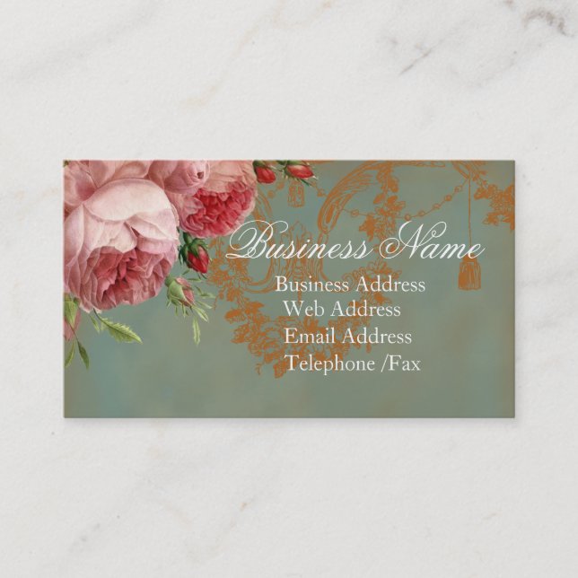 Blenheim Rose Business Card (Front)