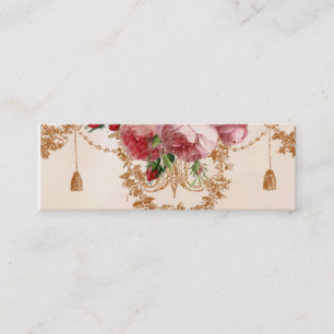 Blenheim Rose, petal pink Mini Business Card