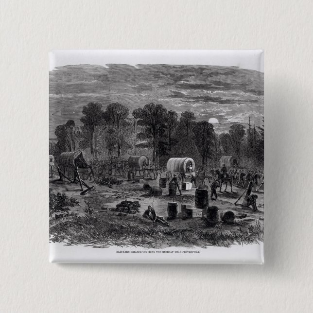 Blenker's Brigade 15 Cm Square Badge (Front)