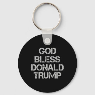 Bless Donald Trump T Shirt  Key Ring