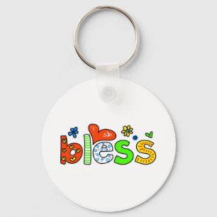 Bless Key Ring