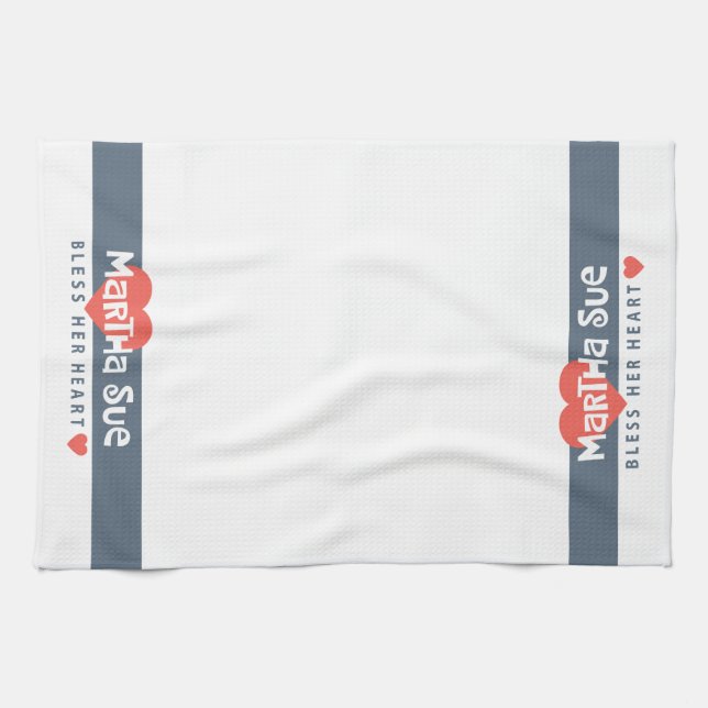 Bless Martha Sue Tea Towel (Horizontal)