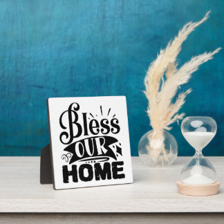 Bless Our Home Thanksgiving Plaque