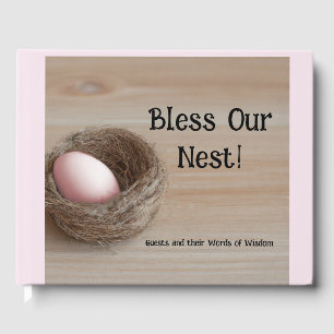 Bless Our Nest, Nesting Party Guest Book