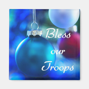 Bless our Troops magnet