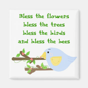 Bless the Birds... Magnet