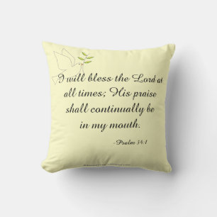 Bless The Lord Cushion