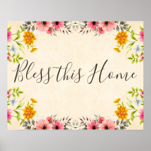 Bless this Home Poster