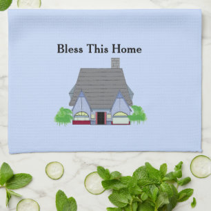 Bless This Home Tea Towel