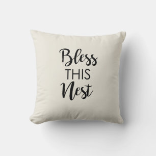 Bless this Nest Pillow