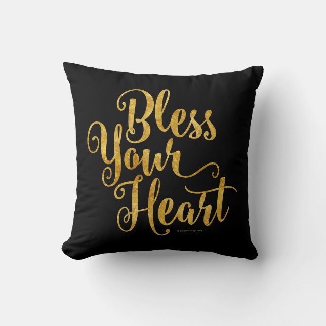 Bless Your Heart Cushion (Front)