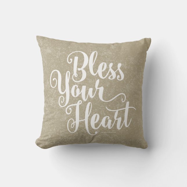 Bless Your Heart Cushion (Front)