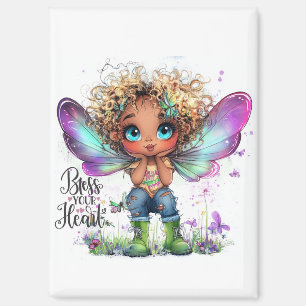 Bless Your Heart Fairy Magnet