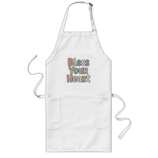 Bless Your Heart Long Apron