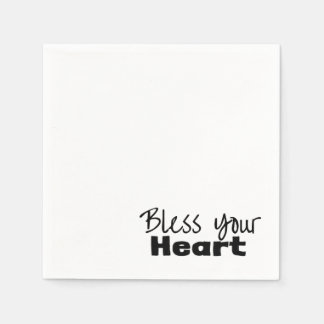 Bless your Heart  Napkin