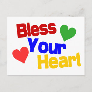 Bless Your Heart Postcard