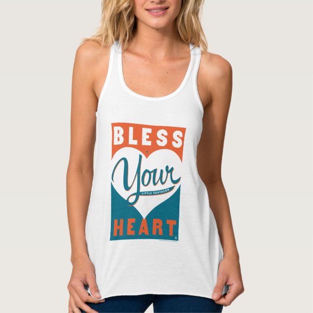 Bless Your Heart Singlet (Front)