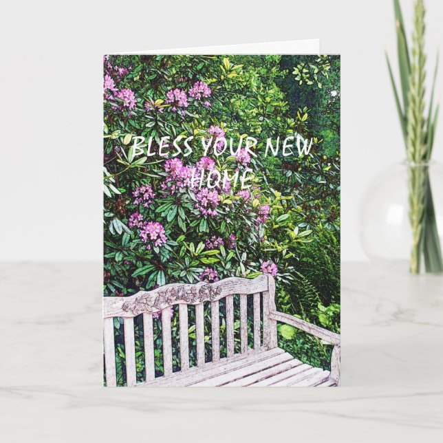 BLESS YOUR NEW HOME CARD (Front)
