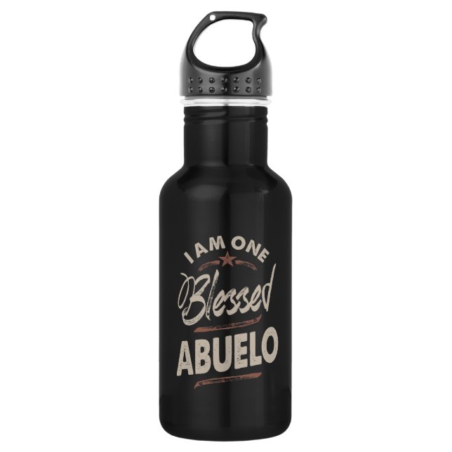 Blessed Abuelo 532 Ml Water Bottle (Front)